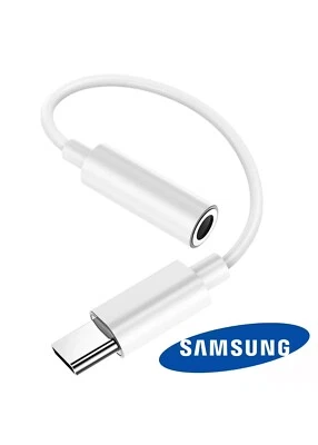 Samsung USB Type C TO 3.5mm Audio Jack Headphone Adapter USB-C Cable For S24 S23 - Image 1 of 4