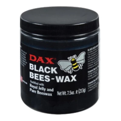 Dax Black Bees-Wax Fortified with Royal Jelly & Pure Beeswax Pomade 7.5 Ounce - Image 1 of 2