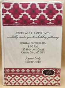 Set Of 10 Hallmark Printable Invitation Kits Holiday Christmas Cards, BRAND NEW - Picture 1 of 3