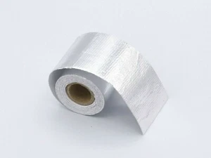 5m x 50mm Silber Hitzeschutz Isolier Tape selbstklebend Klebeband reflektierend - Bild 1 von 5
