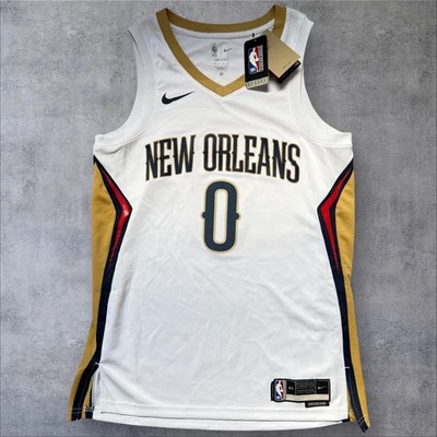 Nike New Orleans Pelicans NBA Jersey Fears #0 Association Jersey BNWT Medium - Image 1 of 4