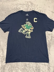 Bo Horvat Vancouver Canucks Fanatics 53 T-Shirt Gr. XL dunkelblau - Bild 1 von 6