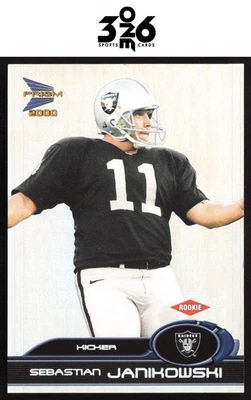 Sebastian Janikowski 2000 Pacific Prism Prospects Rookie #172 #/1000 - Image 1 of 2
