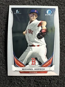 MICHAEL KOPECH #CDP29 2014 Bowman Draft Chrome QTY Boston Red Sox - Picture 1 of 2