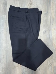 ELBECO Police/Security Uniform Pants Navy Blue 100% Wool - Size 34R - Picture 1 of 4