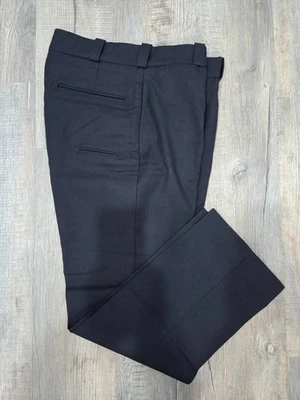 ELBECO Police/Security Uniform Pants Navy Blue 100% Wool - Size 34R - Image 1 of 4