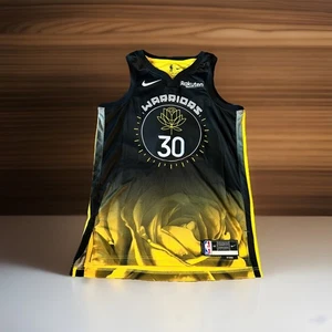Nike Stephen Curry Golden State Warriors City Edition Trikot Schwarz Rose NBA - Bild 1 von 8