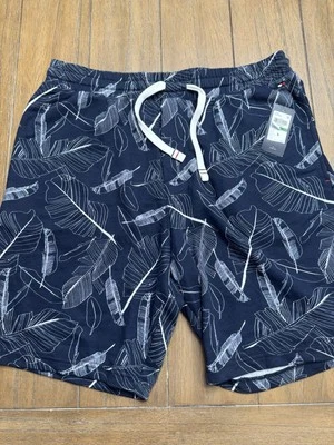 Pantalones Cortos Tommy Hilfiger Hombre Azul Marino Estampado Floral Talla Grande  Foto 1 de 3