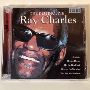 The Distinctive Ray Charles 2 CD Set - Iconic Musician - RARE - Free Shipping - Imagen 1 de 9