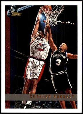 Charles Barkley 1997-98 Topps #17 Rockets NBA LEER ENVÍO GRATUITO AutographDen Foto 1 de 2