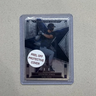  2025 Panini Impeccable - Stainless Steel Spencer Jones /99 - Image 1 of 2