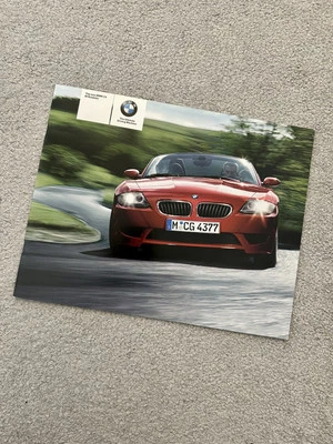 BMW Z4 M Roadster 2005-2006 UK Market Sales Brochure - Image 1 of 3