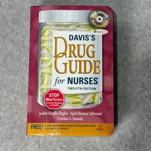 Davis's Drug Guide for Nurses 12th Edition - Nursing Reference Book - Picture 1 of 3