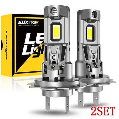 CANBUS 4xH7 LED Headlight Super Bright Bulbs Kit White 50000LM Hi/Low Beam 6500K - Image 1 of 4
