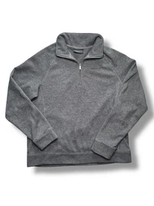 Craghoppers 1/4 Zip Fleece Men’s L Grey Pullover Sweatshirt Outdoor Top - Picture 1 of 13