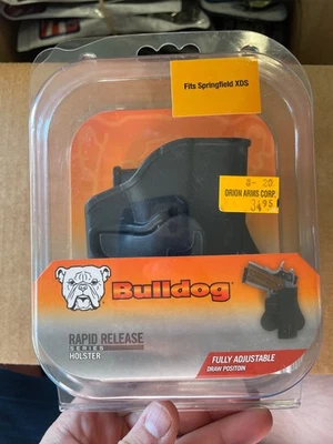 BULLDOG Polymer Paddle Gun holster Fits Springfield XDS RR-SPXDS - Image 1 of 3