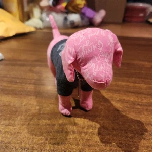 Victoria's Secret kleiner rosa Hund Plüsch '86 Tour Love & Rock n Roll  - Bild 1 von 5