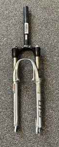 Rock Shox SID Black Box Carbon 1-1/8” Threadless Fork Rim Disc Black Used Nice - Picture 1 of 24