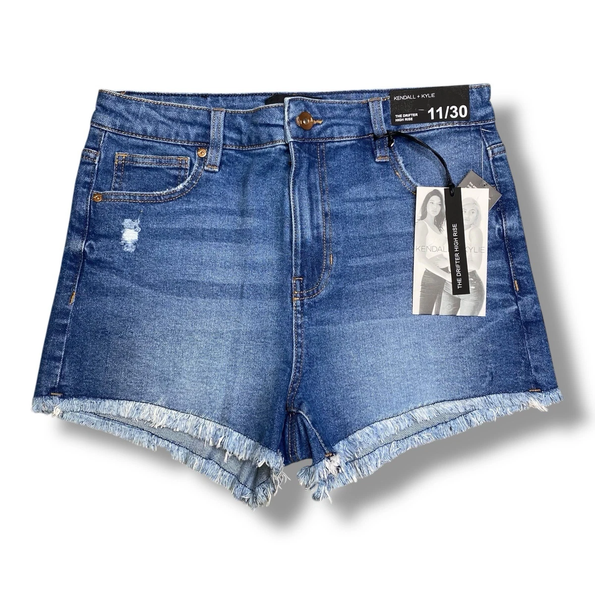 Shorts De Mezclilla Elásticos Para Niña - Vaqueros Casuales Cómodos Para Verano (tallas 2-13 Años)