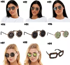 Gafas de sol Steampunk vintage unisex gafas gafas abatibles gafas - Imagen 1 de 29