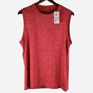 Old Navy Active Core Tank Men’s Medium Orange Digital 100% Polyester NEW - Picture 1 of 9