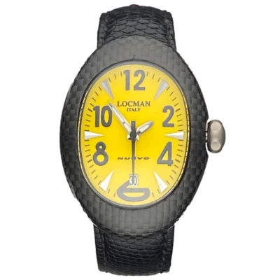 Reloj de cuarzo para dama LOCMAN NUOVO carbono titanio zafiro REF 103, 33x46 mm  Foto 1 de 4