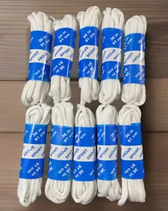 Sneaker/Athletic 36” White Round Shoe Laces. 20 For $10.00. New. Free Shipping. - Picture 1 of 4