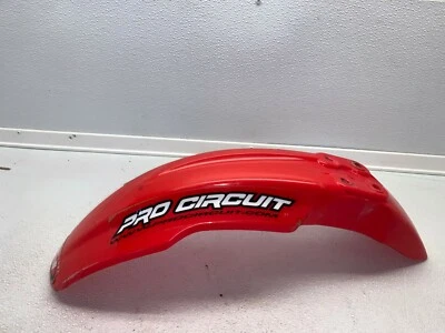 CRF150RB 2008 07-20 guardabarros delantero rojo Foto 1 de 4