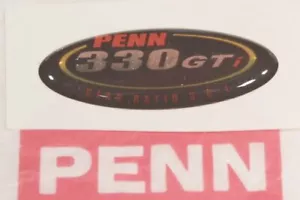 Penn GT Levelwind Rahmen Aufkleber / Emblem #238-330 - Bild 1 von 1