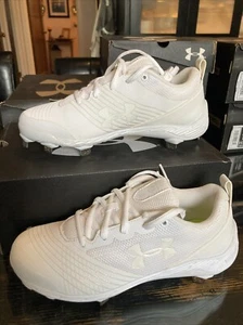 Under Armour UA W Glyde ST Größe 7-1297335 neu im Karton weiß Softballschuh - Bild 1 von 5