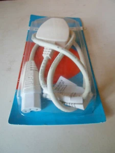 PikaPak 10 Amp Hot IEC Kettle Lead and Plug For Higher Wattage Appliances PP7755 - Picture 1 of 4