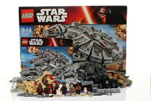 Lego Star Wars Episode 7 Set 75105 Millennium Falcon 100% complete + box 2015 - Picture 1 of 6