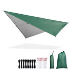 10x10FT  Backpacking Shelter Camping Tent Tarp Hammock Rain Fly Waterproof