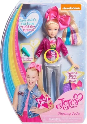 NICKELODEON JoJo Siwa Singing Doll Hold the Drama - Image 1 of 2