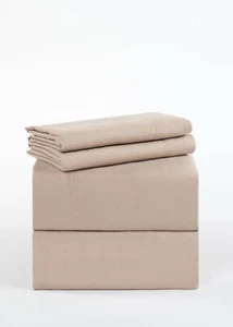 Egyptian Elegance Sheet Set 1800 Premium Comfort 4 Piece Deep Pocket Ultra Soft - Picture 1 of 12