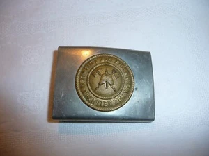 Original fire brigade buckle, "God in honor of neighbor to defend" - Picture 1 of 4