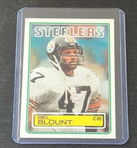 1983 Topps 357 Mel Blount Pittsburgh Steelers DP Football Card - Picture 1 of 2