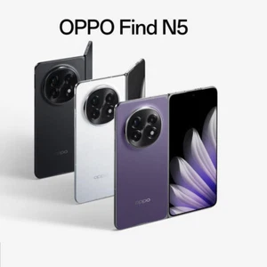 OPPO Find N5 5G Snapdragon 8 Elite Foldable Phone Satellite 16GB+1TB 50MP IPX9 - Picture 1 of 24
