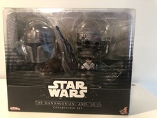HOTTOYS COSBABY (S) THE MANDALORIAN & IG-11 SET OF 2 COSB691