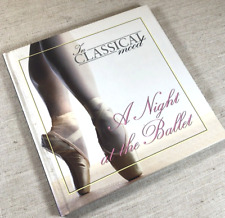 In Classical Mood ~A Night At The Ballet~ CD In A Book~Unused 16.5x16.5x1cm (e)