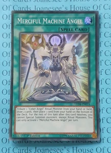 Tarjeta LED4-EN014 Misericordiosa Máquina Ángel Súper Rara Yu-Gi-Oh 1ª Edición Nueva - Imagen 1 de 4