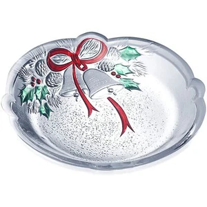 Mikasa 7" Bonboniere Celebrations Holiday Bells Christmas Collection mit Box - Bild 1 von 6