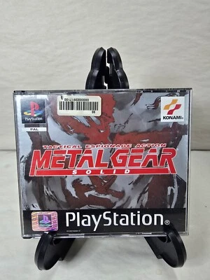 Metal Gear Solid PS1 Sony PlayStation 1 PAL Game With Manual & Silent Hill Demo - Image 1 of 4