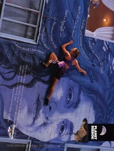 1994 Reebok shoes climbing mural wall 1-page MAGAZINE AD - Picture 1 of 1