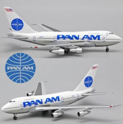 JC Wings 1/400 EW474S004 Pan American World Airways Boeing 747SP N538PA - Immagine 1 di 4