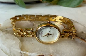 VTG Womens ELGIN Watch Wrist Gold Tone *NEEDS BATTERY* #1 - Picture 1 of 6