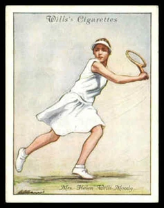 Wills - 'Lawn Tennis (Large)' (1931) - #25 - Hellen Wills-Moody - Imagen 1 de 2