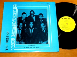 DOO-WOP GROUP LP - MASCOT 1000 - "THE BEST OF THE MONOTONES" - Imagen 1 de 3