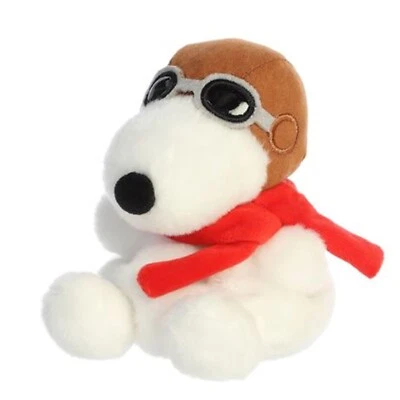ENESCO Aurora Palm Pals Peanuts Flying Ace Snoopy 6 Inch Plush Figure NEW IN STOCK