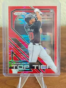 2024 Panini Prizm Top Tier Prizms Red Pulsar #12 Jordan Lawlar RC /399! - Picture 1 of 2